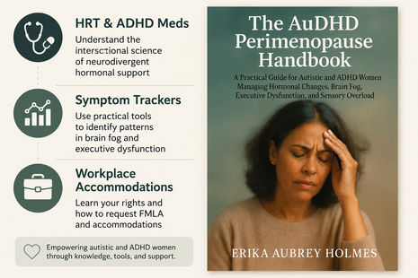 The AuDHD Perimenopause Handbook: A Practical Guide for Autistic and ADHD Women Managing Hormonal Changes, Brain Fog, Executive Dysfunction, and Sensory O