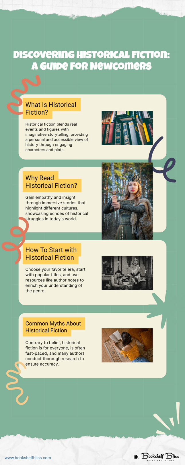 Historical Fiction Infographic