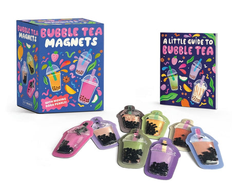 Bubble Tea Magnets: With Moving Boba Pearls! - Ingram
