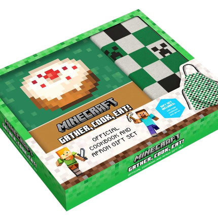 Minecraft: The Official Cookbook and Apron Gift Set: Plus Exclusive Apron [With Apron] - Ingram