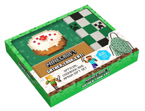 Minecraft: The Official Cookbook and Apron Gift Set: Plus Exclusive Apron [With Apron] - Ingram