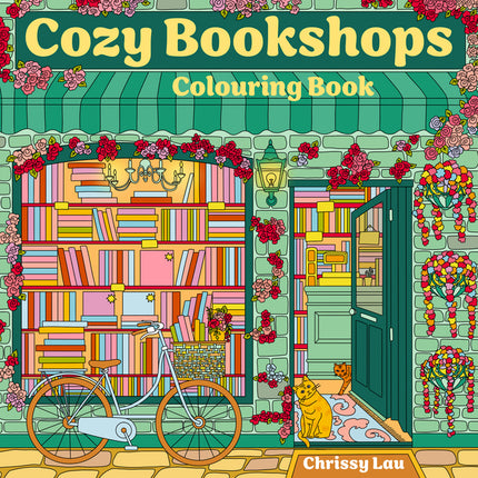 Cozy Bookshops: Colouring Book - Ingram