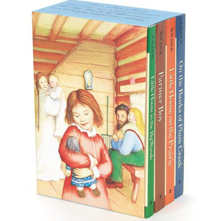Little House 4-Book Box Set: Little House in the Big Woods, Farmer Boy, Little House on the Prairie, on the Banks of Plum Creek - Ingram