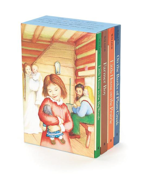 Little House 4-Book Box Set: Little House in the Big Woods, Farmer Boy, Little House on the Prairie, on the Banks of Plum Creek - Ingram