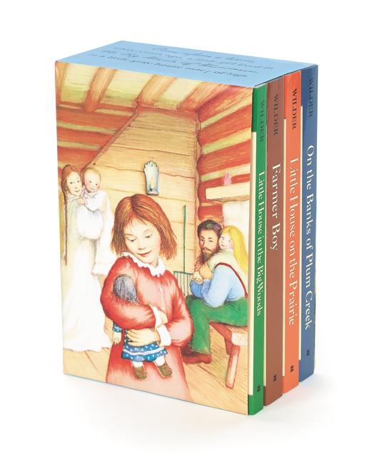 Little House 4-Book Box Set: Little House in the Big Woods, Farmer Boy, Little House on the Prairie, on the Banks of Plum Creek - Ingram