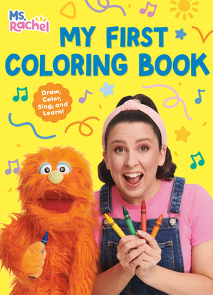 My First Coloring Book (Ms. Rachel) - Ingram