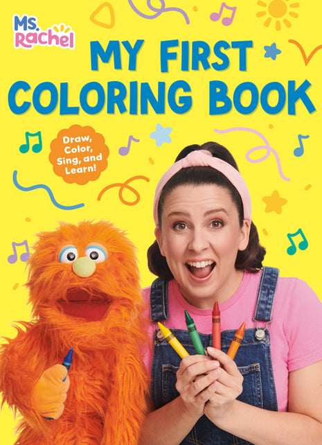 My First Coloring Book (Ms. Rachel) - Ingram