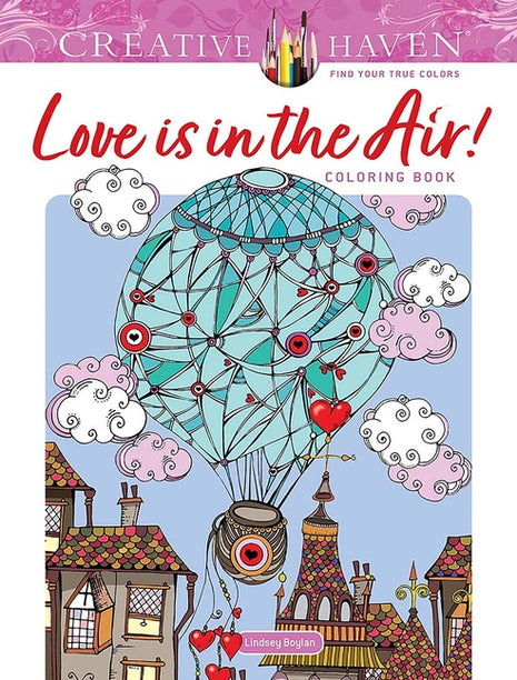 Creative Haven Love Is in the Air! Coloring Book - Ingram