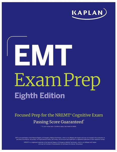 EMT Exam Prep, Eighth Edition: Focused Prep for the Nremt Cognitive Exam + One Full Length Practice Test (2026) - Ingram