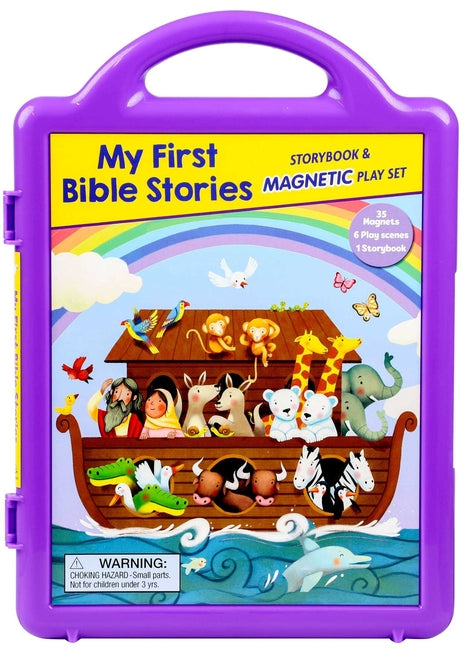 My First Bible Stories Storybook & Magnetic Play Set for young children