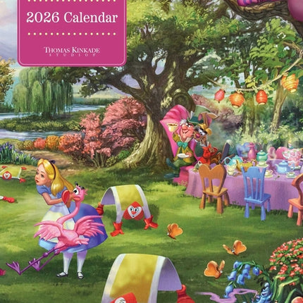 Disney Dreams Collection by Thomas Kinkade Studios 2026 Engagement Calendar - Ingram