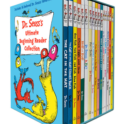Dr. Seuss's Ultimate Beginning Reader Boxed Set Collection: Includes 16 Beginner Books and Bright & Early Books - Ingram