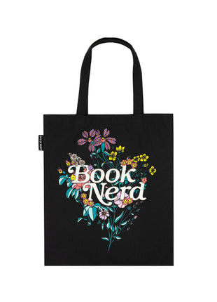 Book Nerd Floral Tote Bag - Ingram