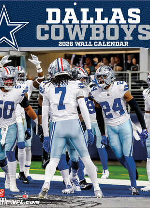 Dallas Cowboys 2026 12x12 Team Wall Calendar - Ingram