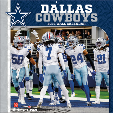 Dallas Cowboys 2026 12x12 Team Wall Calendar - Ingram