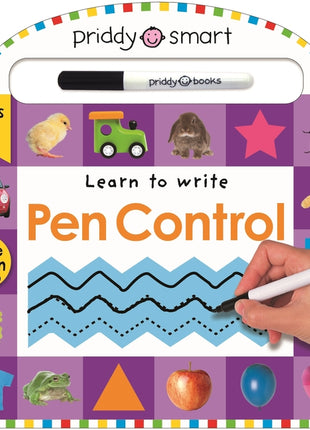 Wipe Clean: Pen Control: An Introduction to Pen Control with Activties to Do Again and Again! [With Marker] - Ingram