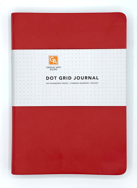Dot Grid Journal - Ruby - Ingram