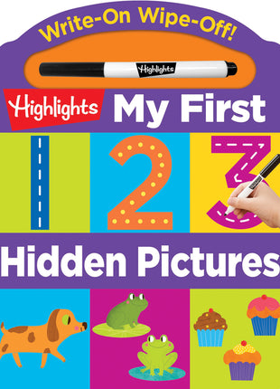 Write-On Wipe-Off My First 123 Hidden Pictures - Ingram
