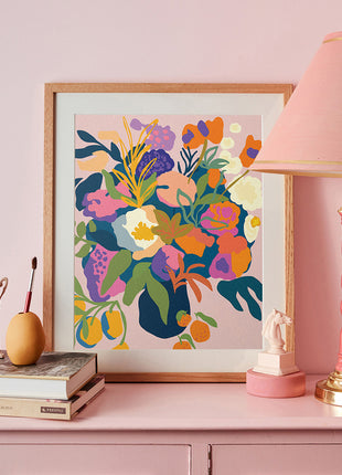 In Bloom Paint by Numbers Kit & Canvas - DIY Adult Craft Kit - Artist Designed - Ingram