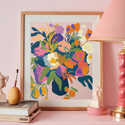 In Bloom Paint by Numbers Kit & Canvas - DIY Adult Craft Kit - Artist Designed - Ingram