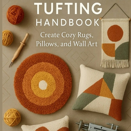 Modern Punch Needle & Tufting Handbook: Create Cozy Rugs, Pillows, and Wall Art: Step-by-Step Techniques for Stunning Textured Home Décor - Ingram