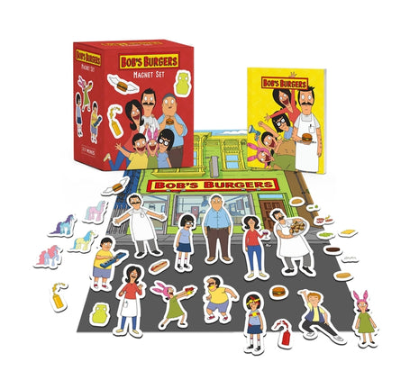 Bob's Burgers Magnet Set with Book - Ingram