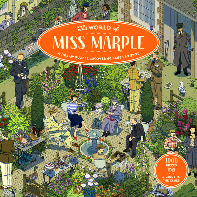 World of Miss Marple 1000 Piece Puzzle: 1000 Piece Jigsaw - Ingram