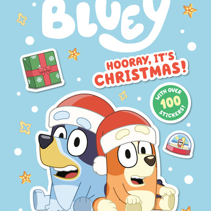 Bluey: Hooray, It's Christmas!: A Sticker & Activity Book - Ingram