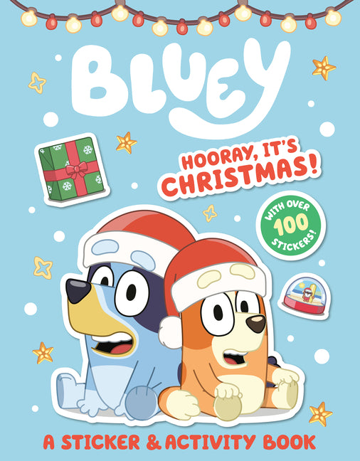 Bluey: Hooray, It's Christmas!: A Sticker & Activity Book - Ingram