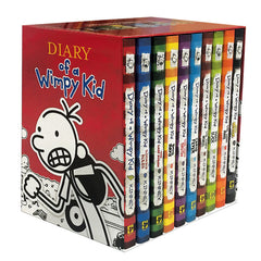 Diary of a Wimpy Kid Box of Books 1-10 Hardcover Gift Set - Ingram