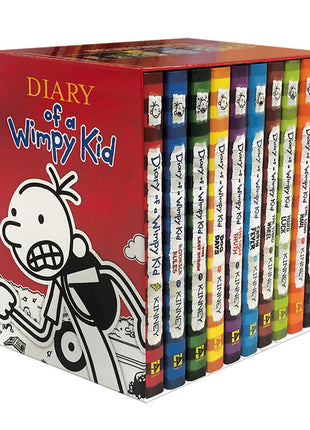 Diary of a Wimpy Kid Box of Books 1-10 Hardcover Gift Set - Ingram