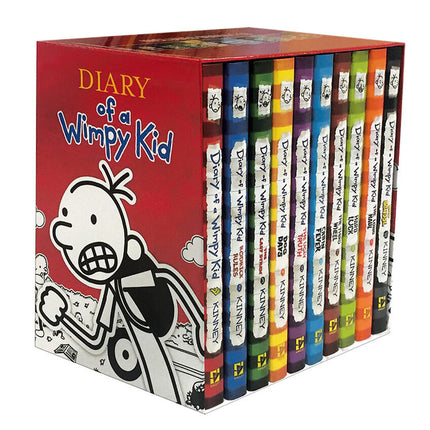 Diary of a Wimpy Kid Box of Books 1-10 Hardcover Gift Set - Ingram