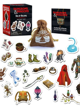 Dungeons & Dragons: Bag of Holding Magnet Set - Ingram