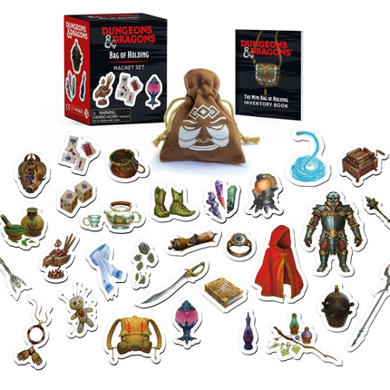 Dungeons & Dragons: Bag of Holding Magnet Set - Ingram