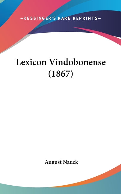 Lexicon Vindobonense (1867) - Ingram