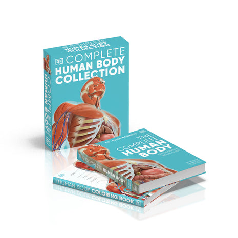 Complete Human Body Collection: 2-Book Box Set - Human Body Reference Guide and Anatomy Coloring Book - Ingram