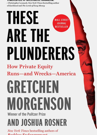 These Are the Plunderers: How Private Equity Runs -- And Wrecks -- America - Ingram
