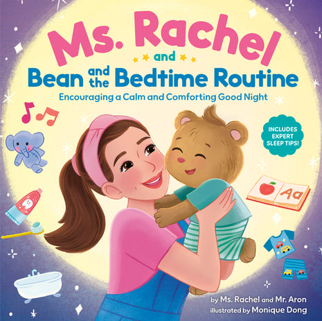 Ms. Rachel and Bean and the Bedtime Routine: Encouraging a Calm and Comforting Good Night - Ingram