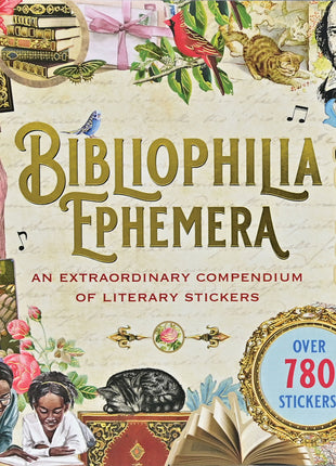 Bibliophilia Ephemera Sticker Book (Over 780 Stickers) - Ingram