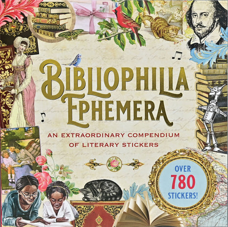 Bibliophilia Ephemera Sticker Book (Over 780 Stickers) - Ingram