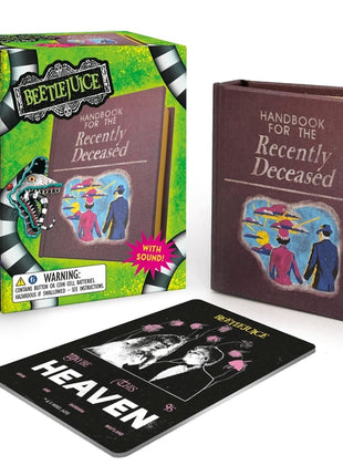 Beetlejuice Talking Handbook for the Recently Deceased [With Battery] - Ingram