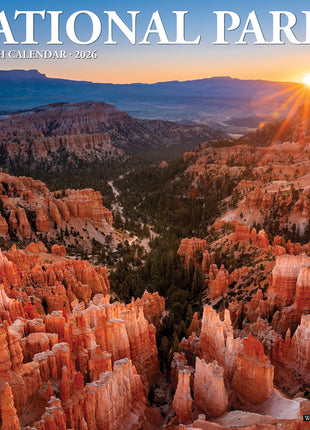 National Parks 2026 Wall Calendar - Ingram