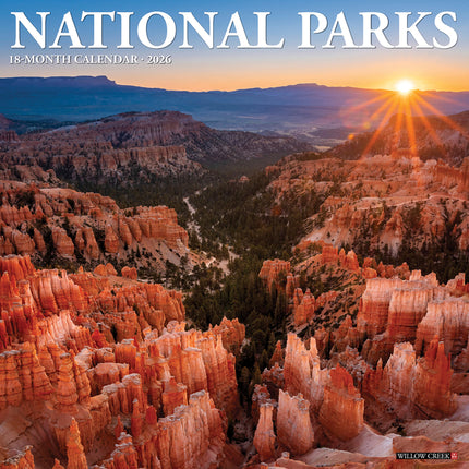 National Parks 2026 Wall Calendar - Ingram