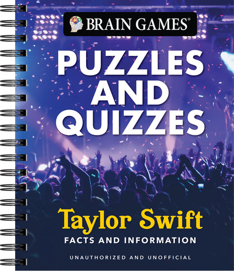 Brain Games - Puzzles and Quizzes: Taylor Swift Facts and Information - Ingram