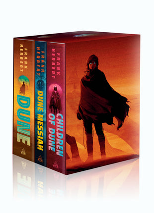 Frank Herbert's Dune Saga 3-Book Deluxe Hardcover Boxed Set: Dune, Dune Messiah, and Children of Dune - Ingram