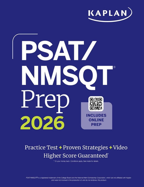 Psat/NMSQT Prep 2026: Includes a Full Length Practice Test + 100s of Practice Questions + 1 Year Access Online Quizzes and Video Instruction - Ingram