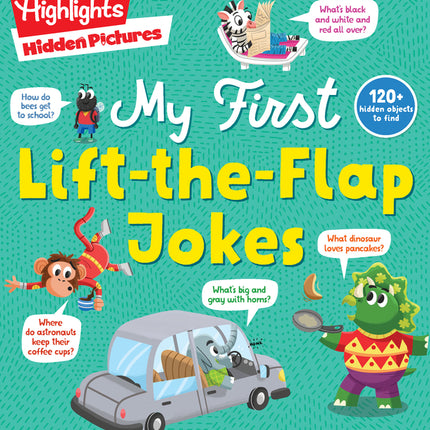 Hidden Pictures My First Lift-The-Flap Jokes: A Lift-The-Flap Joke Book for Beginning Readers, Interactive Kids Joke Book with Hidden Pictures Puzzles - Ingram