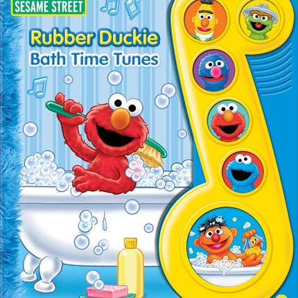 Sesame Street: Rubber Duckie Bath Time Tunes Sound Book [With Battery] - Ingram
