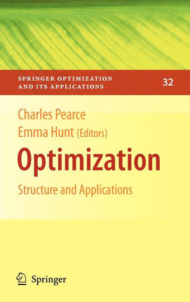 Optimization: Structure and Applications (2009) - Ingram