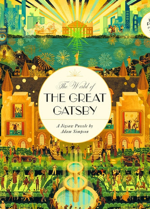 World of the Great Gatsby 1000 Piece Puzzle: A Jigsaw by Adam Simpson - Ingram